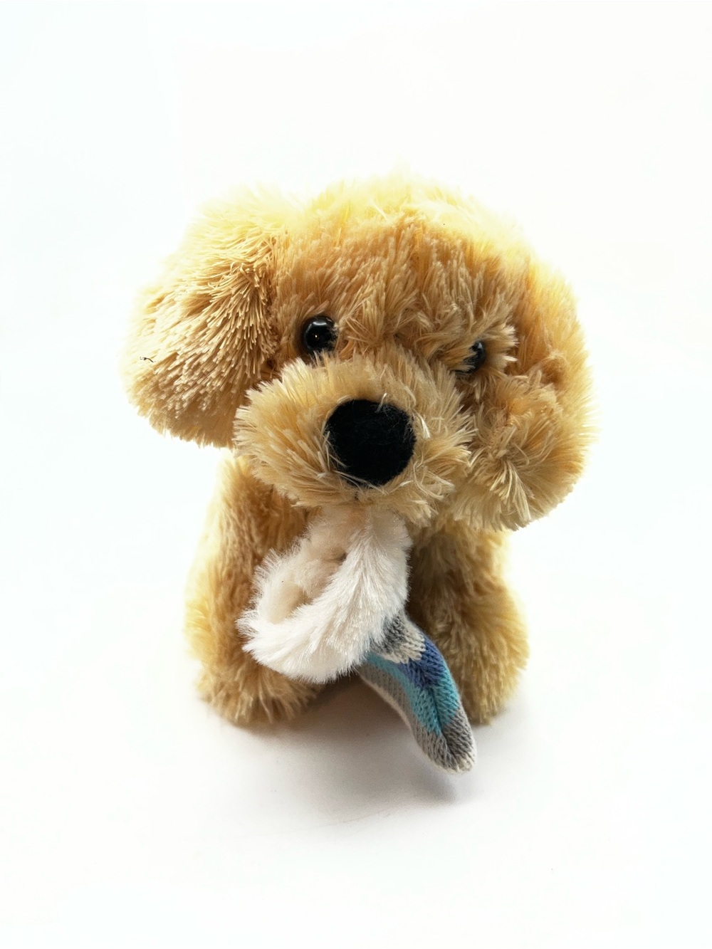 Plush Golden Puppy Stuffed Toy - Soft Tan Dog Plush